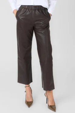 Pantalon Femme Serge Pariente Sarah Pant Brown