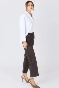 Pantalon Femme Serge Pariente Sarah Pant Brown