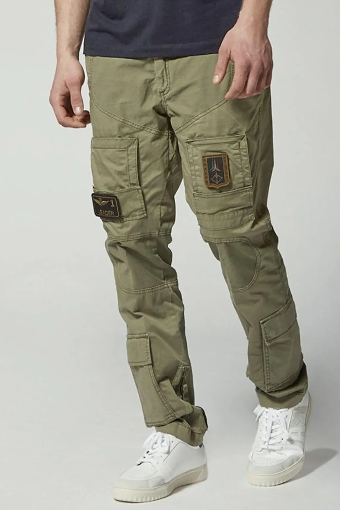 Pantalon Homme Aeronautica Militare Pa1387Ct1493 39261 Green