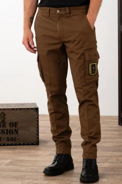 Pantalon Homme Aeronautica Militare Pa1598Ct3294 Chocolate