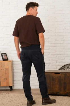 Pantalon Homme Aeronautica Militare Pa1664Uct04241 Blu Navy