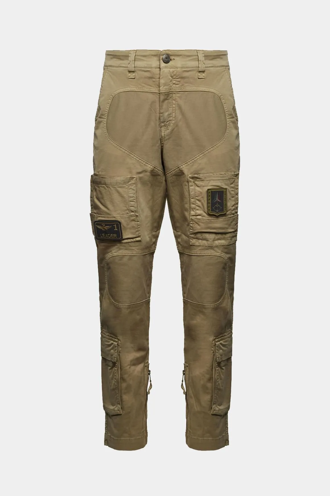 Pantalon Homme Aeronautica Militare Pa1387Ct1493 57625 Savannah Khaki