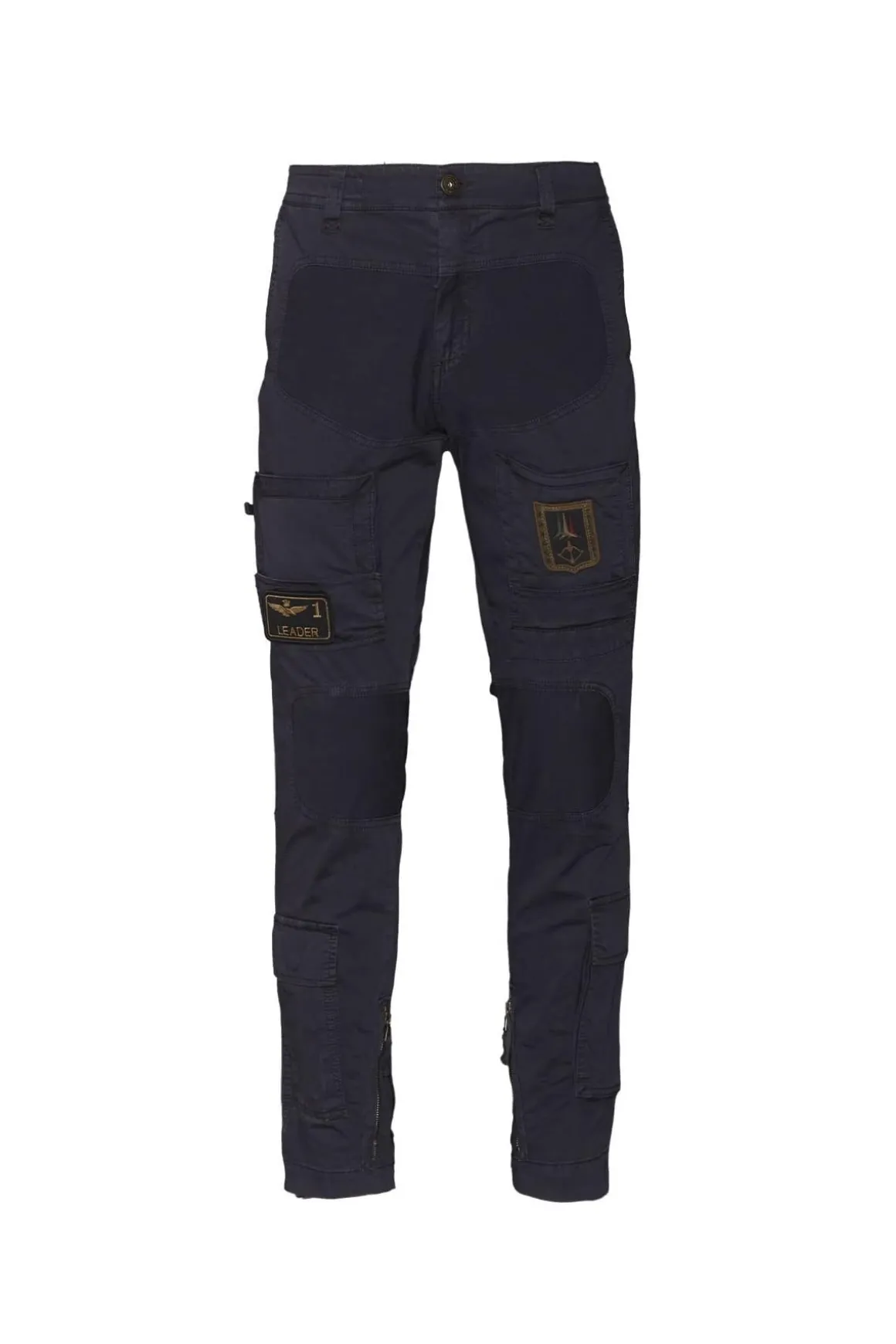 Pantalon Homme Aeronautica Militare Pa1387Ct1493 08312 Blue Black