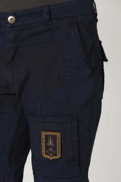 Pantalon Homme Aeronautica Militare Pa1557Ct3170 Dark Blue