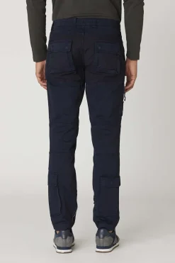 Pantalon Homme Aeronautica Militare Pa1557Ct3170 Dark Blue