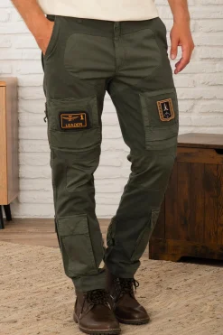 Pantalon Homme Aeronautica Militare Pa1664Uct04241 Beluga Grey