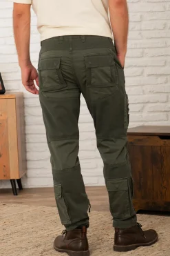 Pantalon Homme Aeronautica Militare Pa1664Uct04241 Beluga Grey