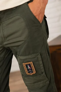 Pantalon Homme Aeronautica Militare Pa1664Uct04241 Beluga Grey