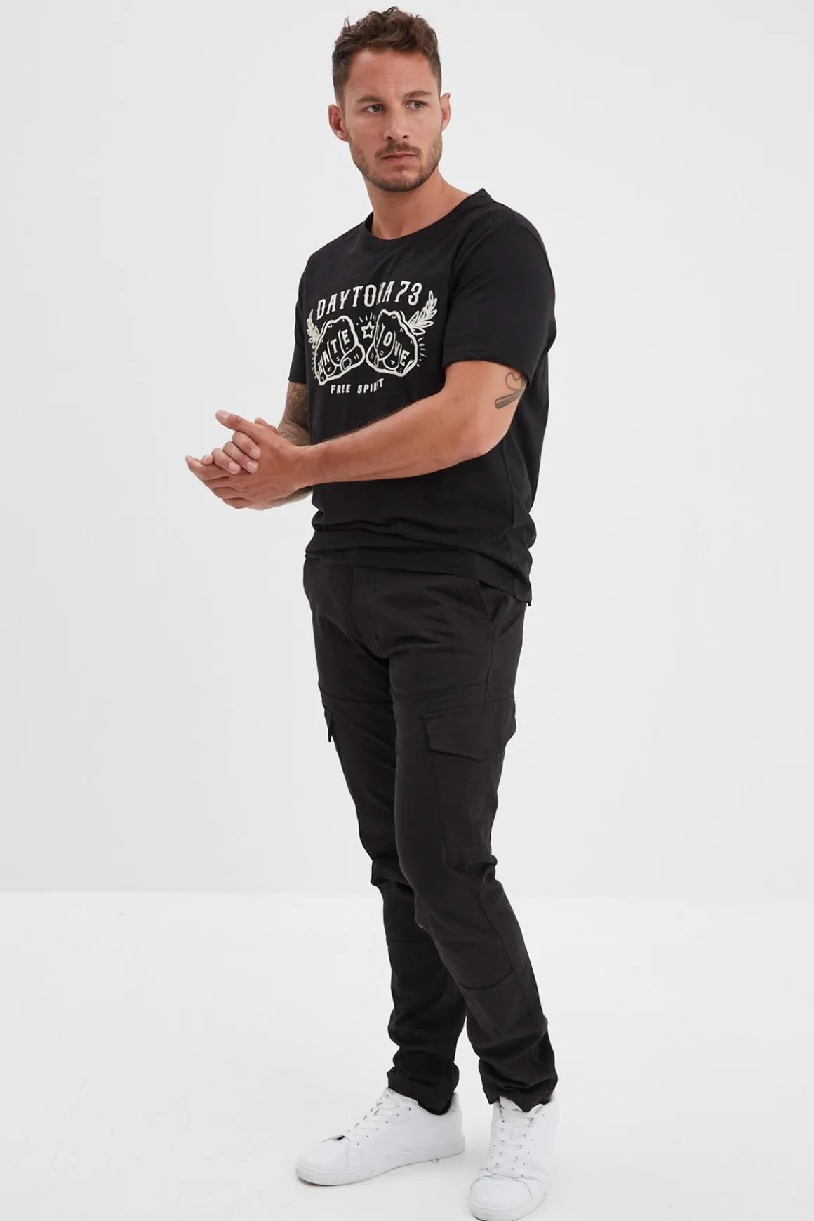 Pantalon Homme Daytona Adare Broken Twill Black