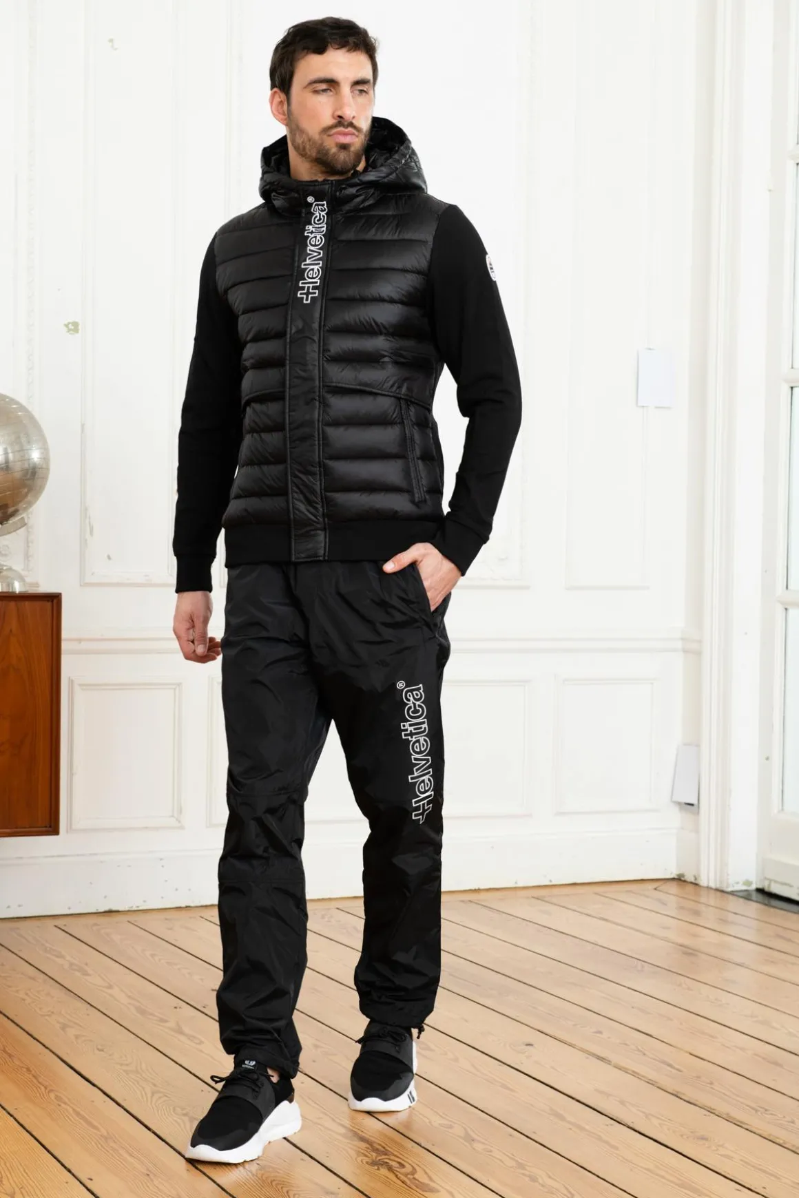 Pantalon Homme Helvetica Mountain Pioneers Barton Black