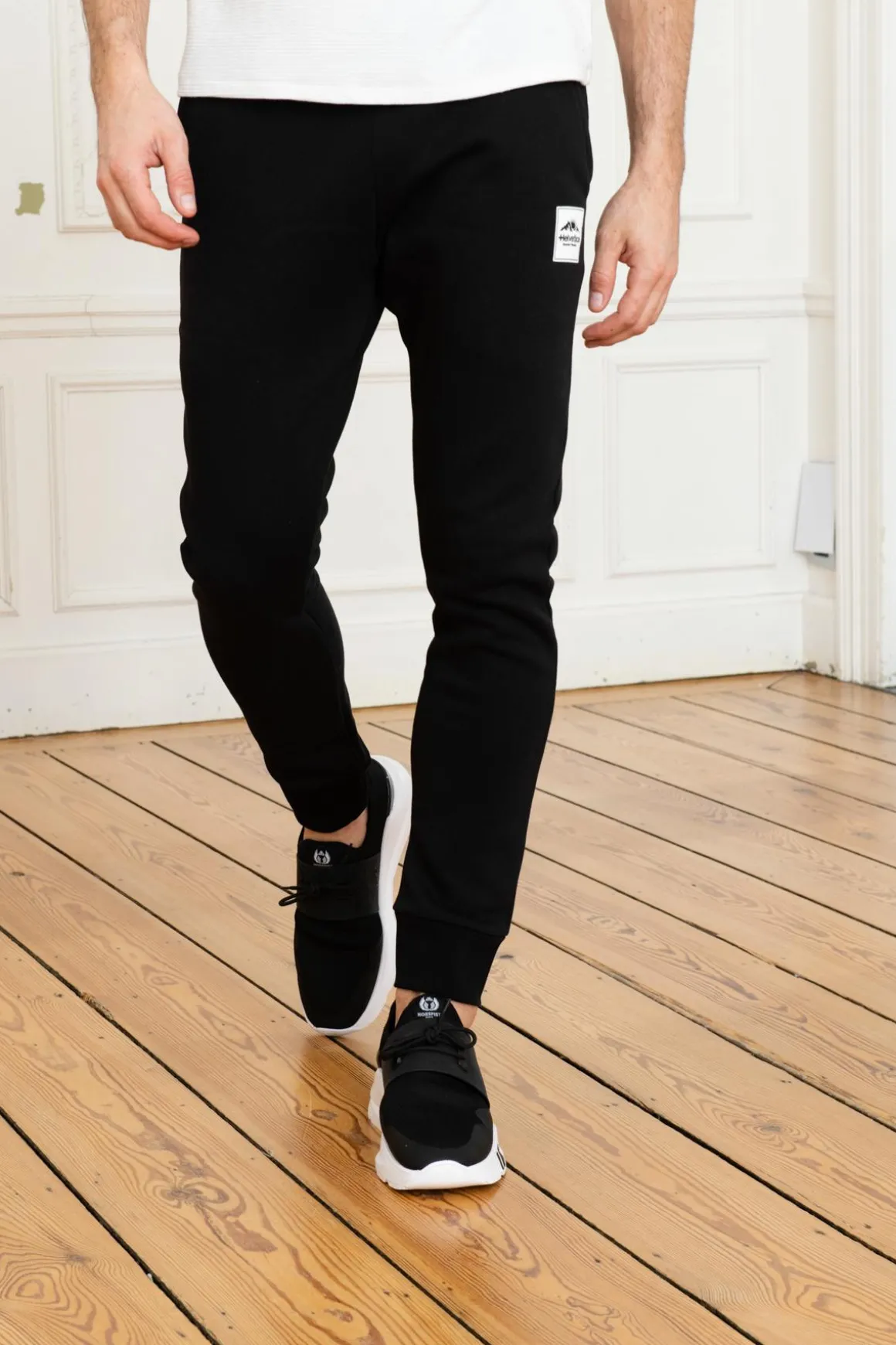 Pantalon Homme Helvetica Mountain Pioneers Akins Black