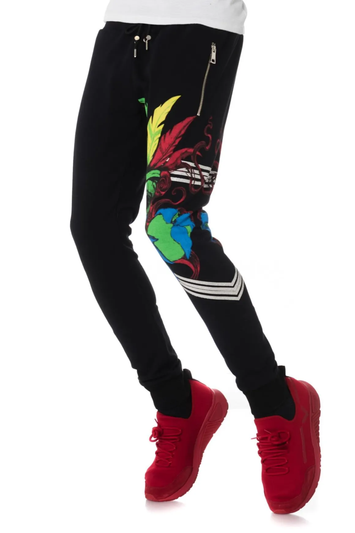 Pantalon Homme Horspist Afrojogg M307 Black
