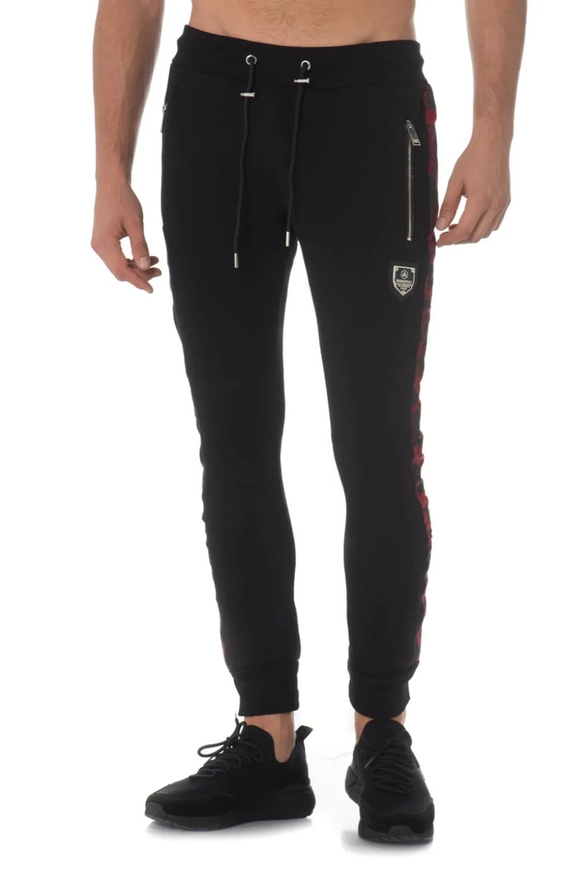 Pantalon Homme Horspist Manchester Black/Red