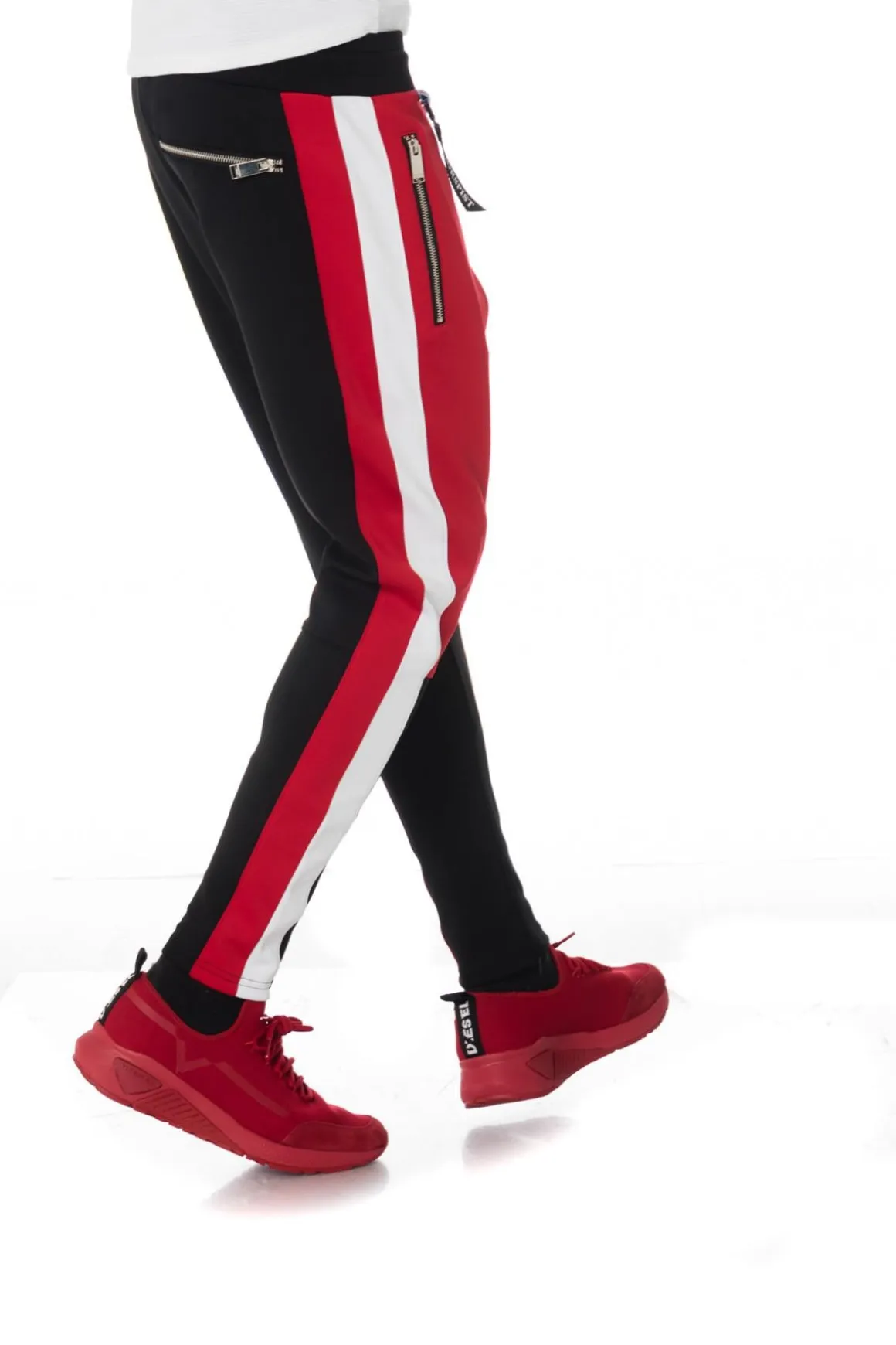 Pantalon Homme Horspist Marsjogg M304 Red