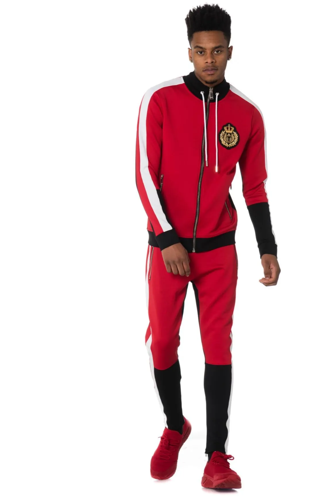Pantalon Homme Horspist Marsjogg M304 Red