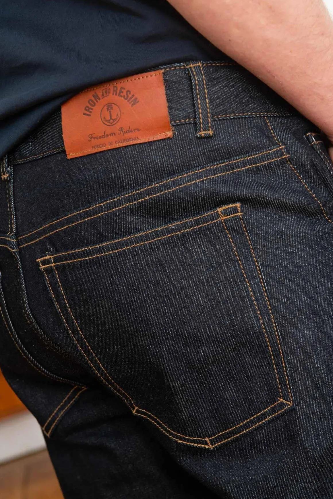 Pantalon Homme Iron & Resin Nihon Denim Pant Indigo