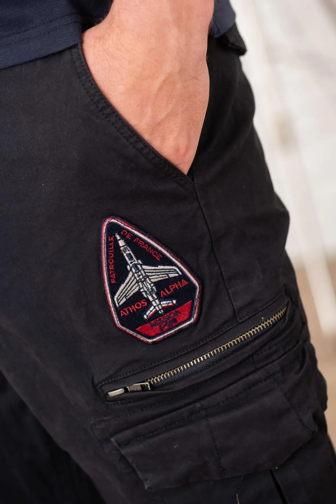 Pantalon Homme Patrouille De France Aix Vision Navy