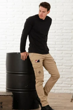 Pantalon Homme Patrouille De France Aix Vision Beige