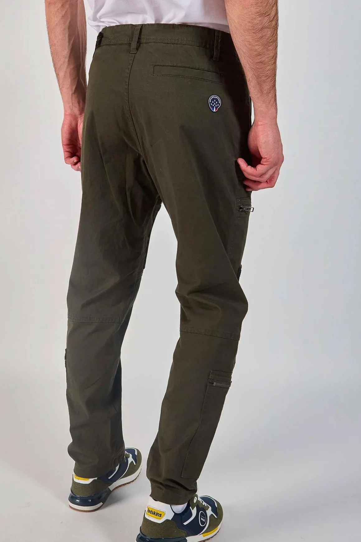 Pantalon Homme Patrouille De France Mach 1 Aircraft Army Green
