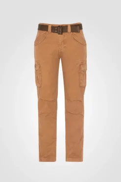 Pantalon Homme Schott Trbatle70Pk2 Camel