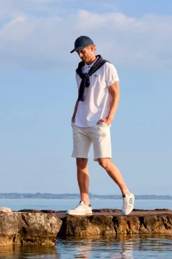 Polo Homme Aeronautica Militare Po1308P82 73062 Off White