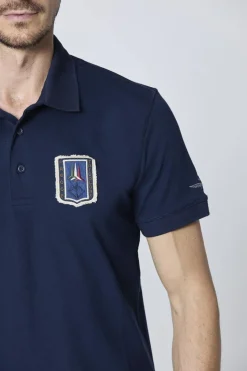 Polo Homme Aeronautica Militare Polo Po1851P344 08184 Blu Navy
