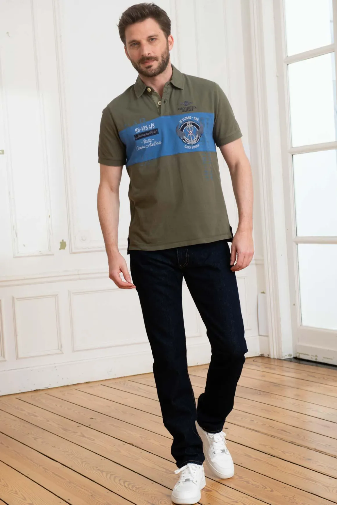 Polo Homme Aeronautica Militare 231Po1683P310 39284 Verde