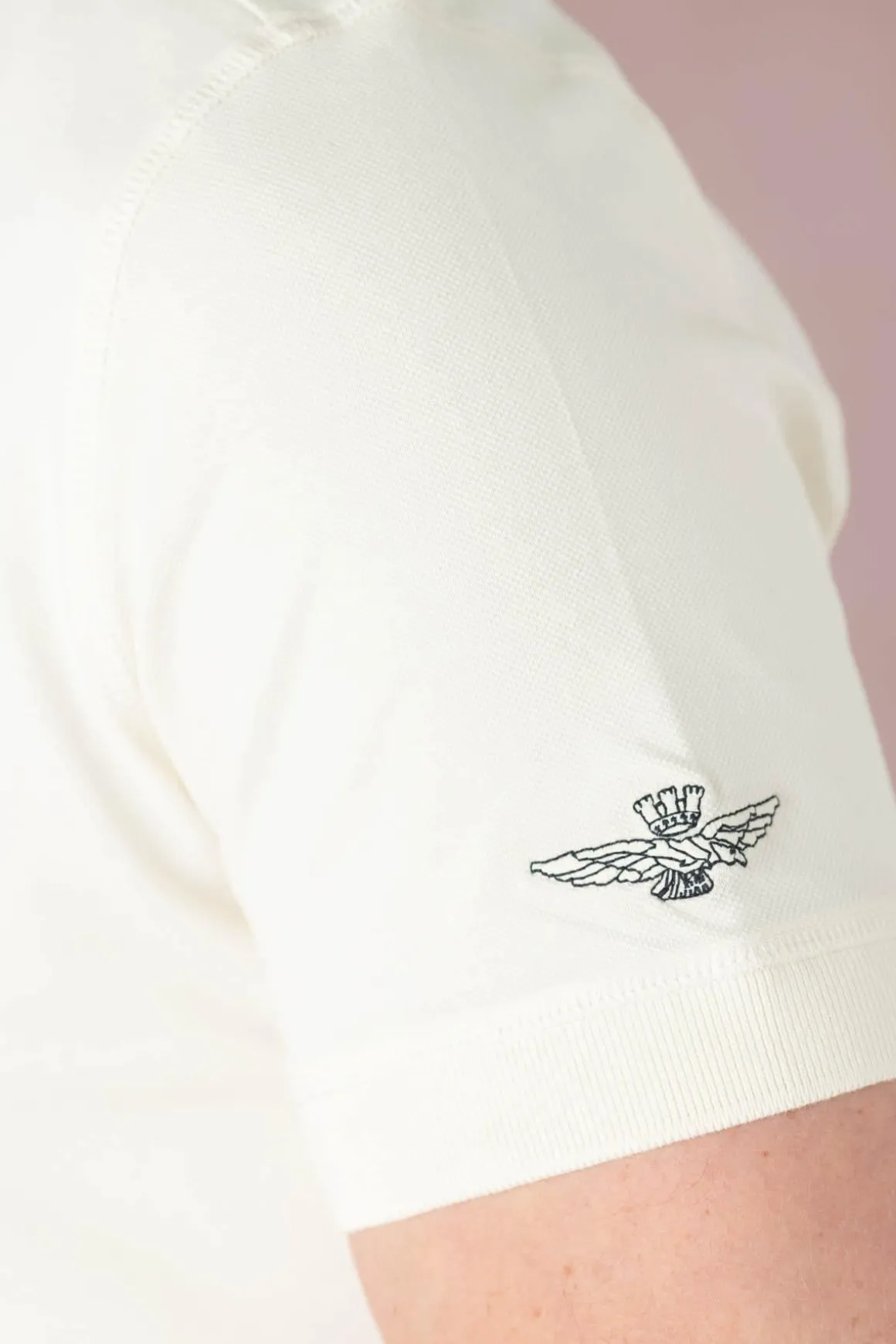 Polo Homme Aeronautica Militare Po1762P192 73092 Milk White