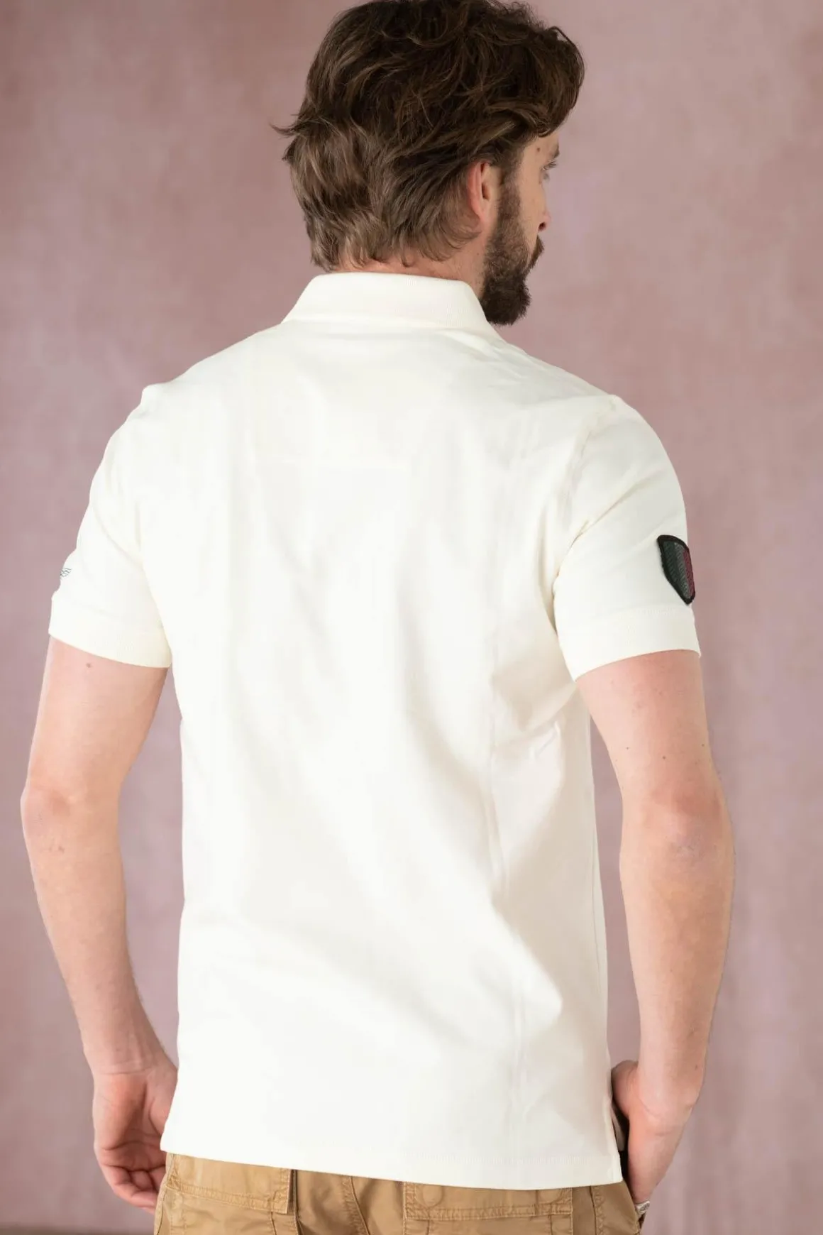 Polo Homme Aeronautica Militare Po1762P192 73092 Milk White