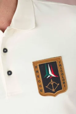 Polo Homme Aeronautica Militare Po1762P192 73092 Milk White