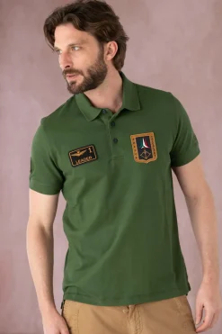 Polo Homme Aeronautica Militare Po1762P192 39306 Seaweed Green