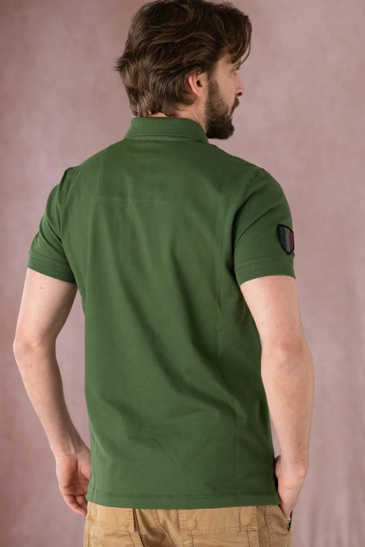 Polo Homme Aeronautica Militare Po1762P192 39306 Seaweed Green