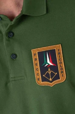 Polo Homme Aeronautica Militare Po1762P192 39306 Seaweed Green