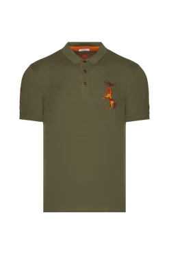 Polo Homme Aeronautica Militare 221Po1608P191 Verde Militare