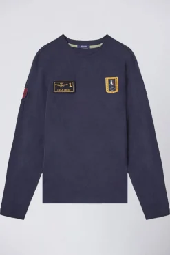 Polo Homme Aeronautica Militare Ts2317J489 08380 Dark Blu
