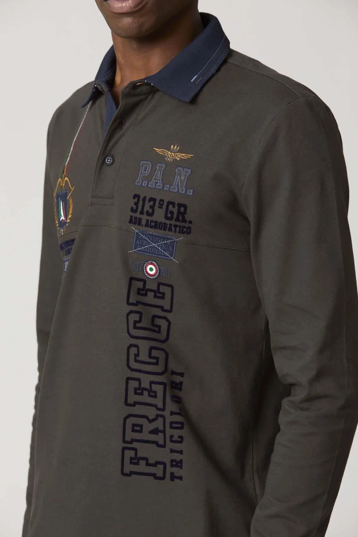 Polo Homme Aeronautica Militare Po1725P173 57512 Brown