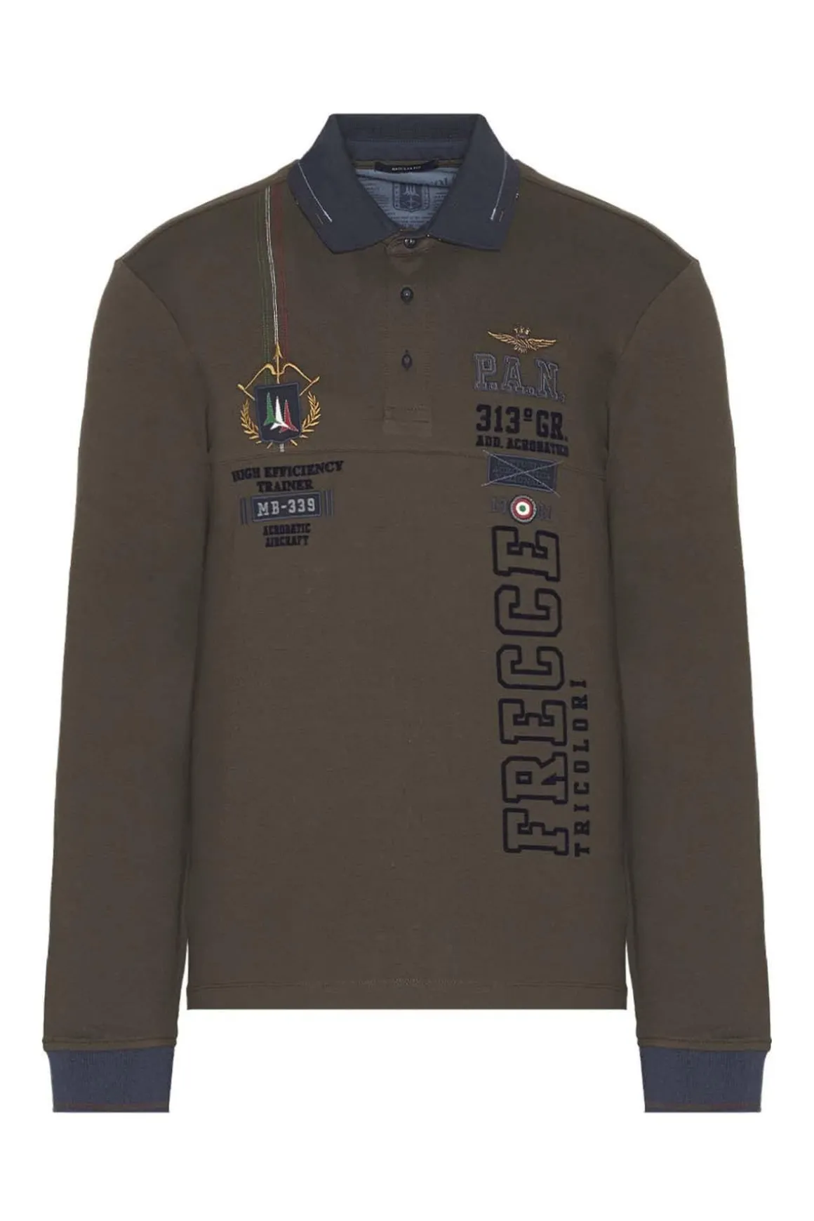 Polo Homme Aeronautica Militare Po1725P173 57512 Brown