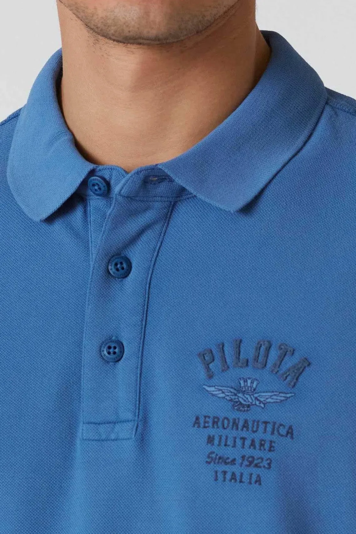 Polo Homme Aeronautica Militare 231Po1699P313 21263 Indaco