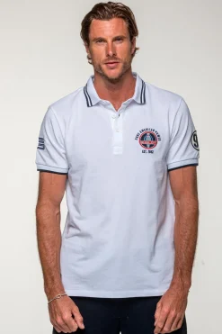 Polo Homme Carroll Shelby Polo Farmer Blanc