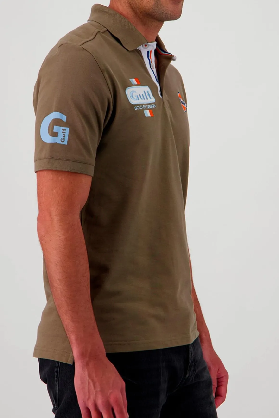 Polo Homme Gulf Polo Gulf Pom01-324 Olive