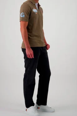 Polo Homme Gulf Polo Gulf Pom01-324 Olive