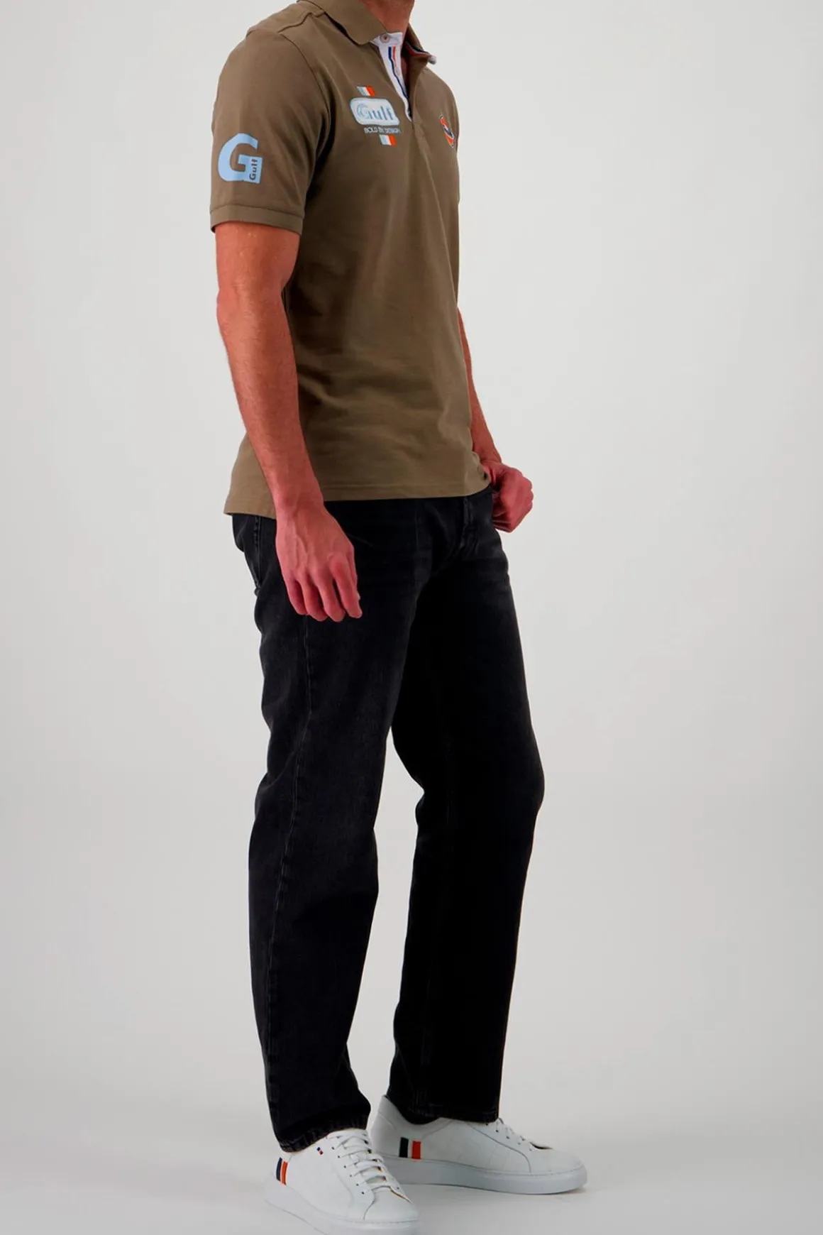 Polo Homme Gulf Polo Gulf Pom01-324 Olive