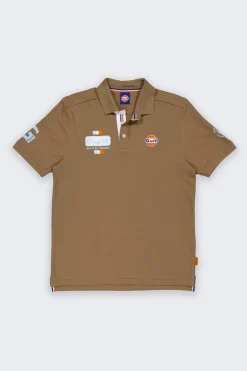 Polo Homme Gulf Polo Gulf Pom01-324 Olive
