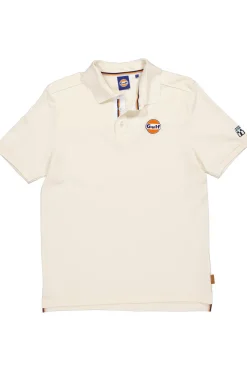 Polo Homme Gulf Polo Pom03-003 Ecru