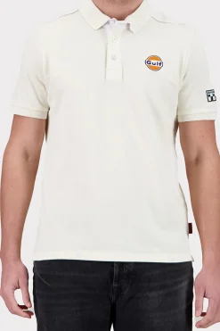 Polo Homme Gulf Polo Pom03-003 Ecru