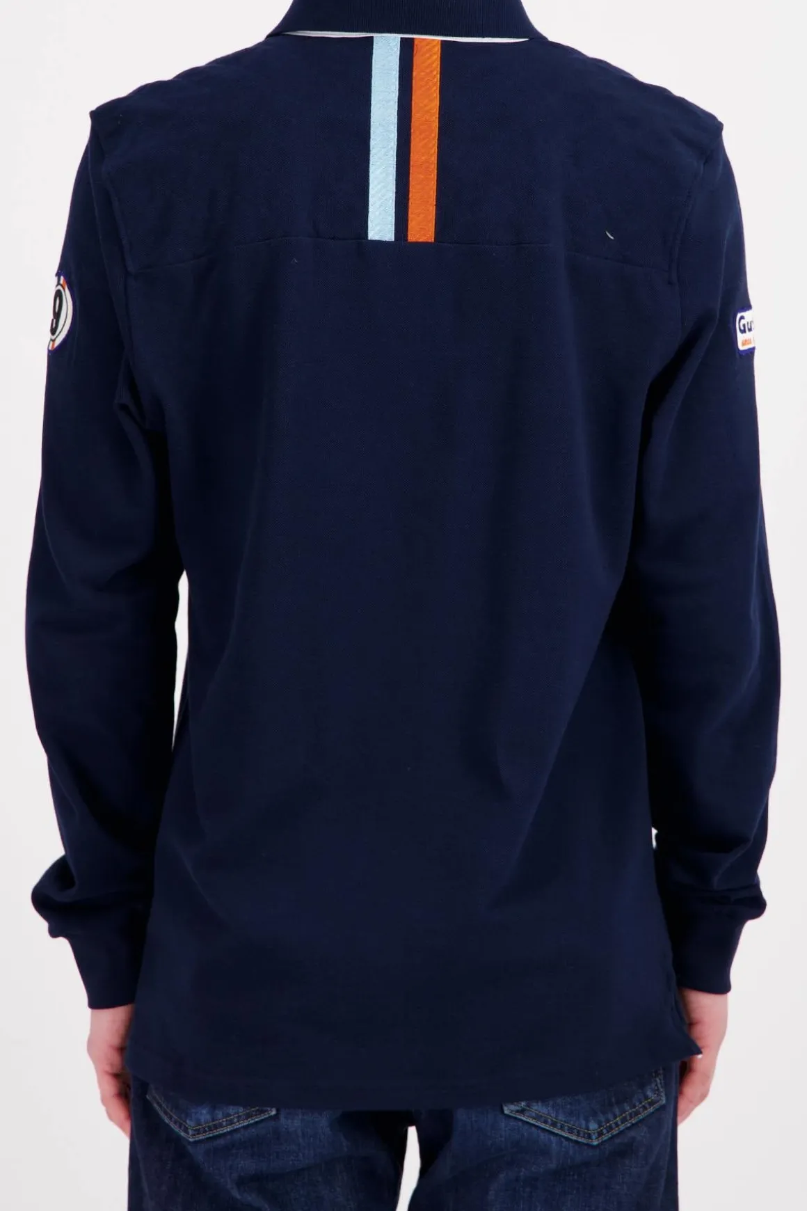 Polo Homme Gulf Polo Pom02-100 Navy Blue
