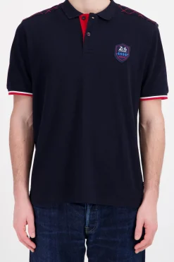 Polo Homme 24H Le Mans Polo Pom01-100 Marine