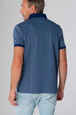 Polo Homme Mcs Impomc_C032 754 Bleu Indigo