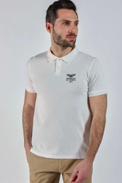 Polo Homme Patrouille De France First Club Optique White