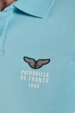 Polo Homme Patrouille De France First Club Sky Blue